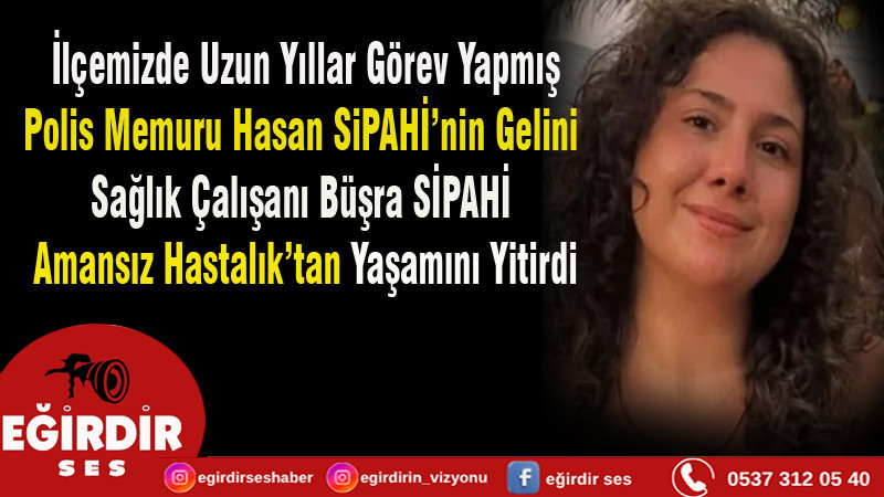 Genç Sağlık Çalışanı Hayatını Kaybetti