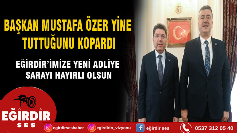Başkan Mustafa Özer Yine Tuttuğunu Kopardı