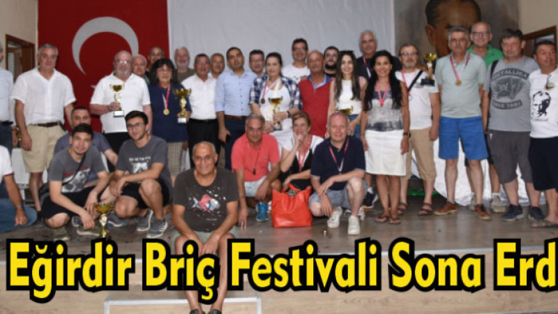 7. ci Eğirdir Briç Festivaline Büyük İlgi.
