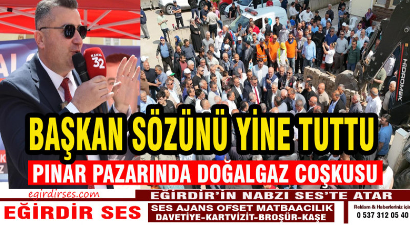 Başkan Mustafa Özer Sözünü Tuttu