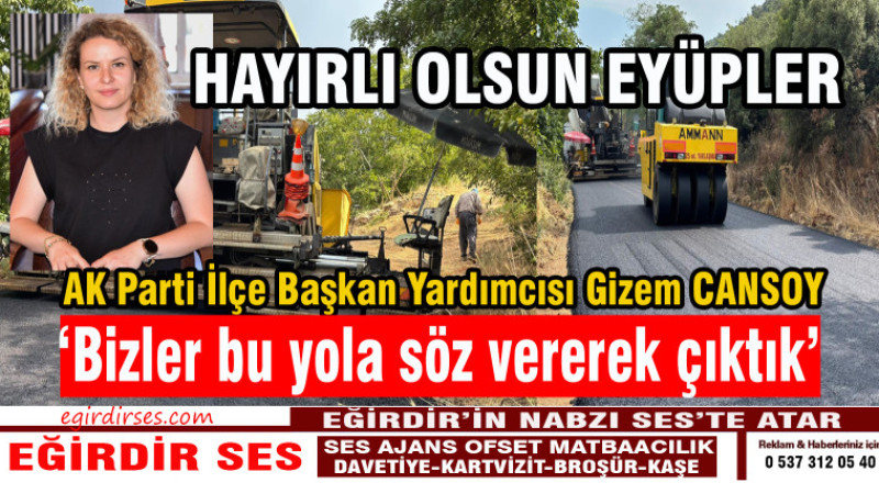 Cansoy; 'Bizler Bu Yola Söz Vererek Çıktık' 