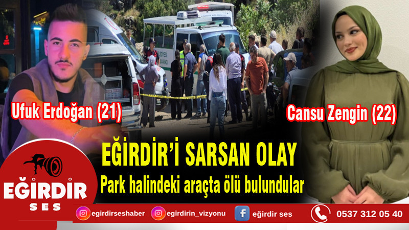Park halindeki araçta ölü bulundular