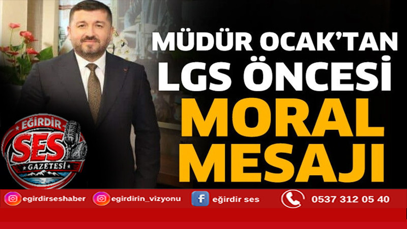LGS Öncesi Moral Mesajı