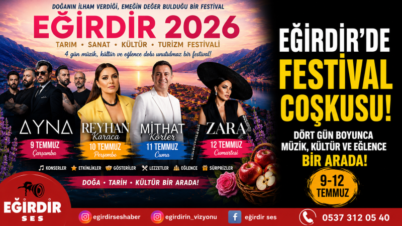 Ayna, Reyhan Karaca, Mithat Körler ve Zara Eğirdirlilerle Buluşacak
